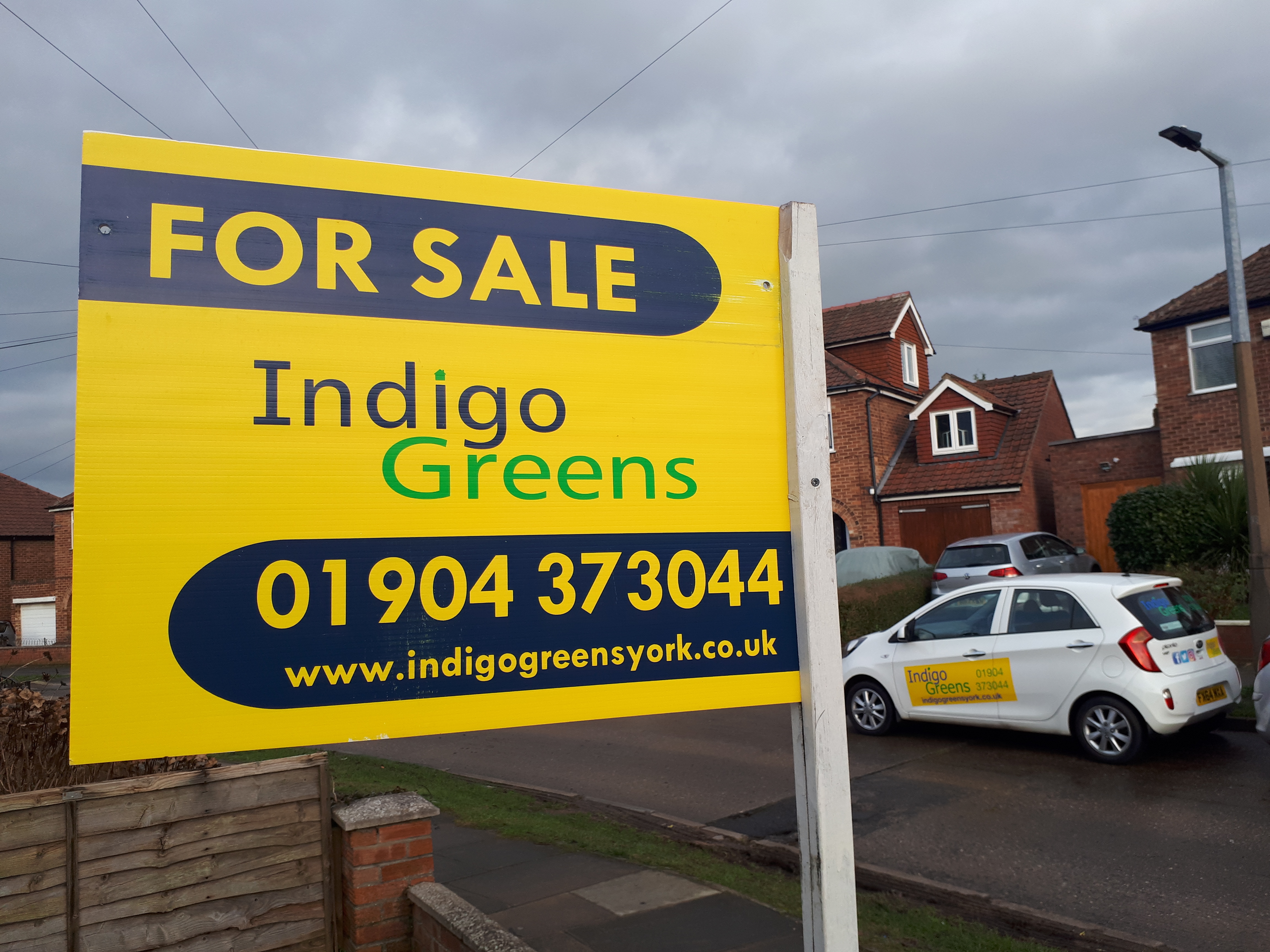 Indigo Greens Estate Agent For Sale Board
